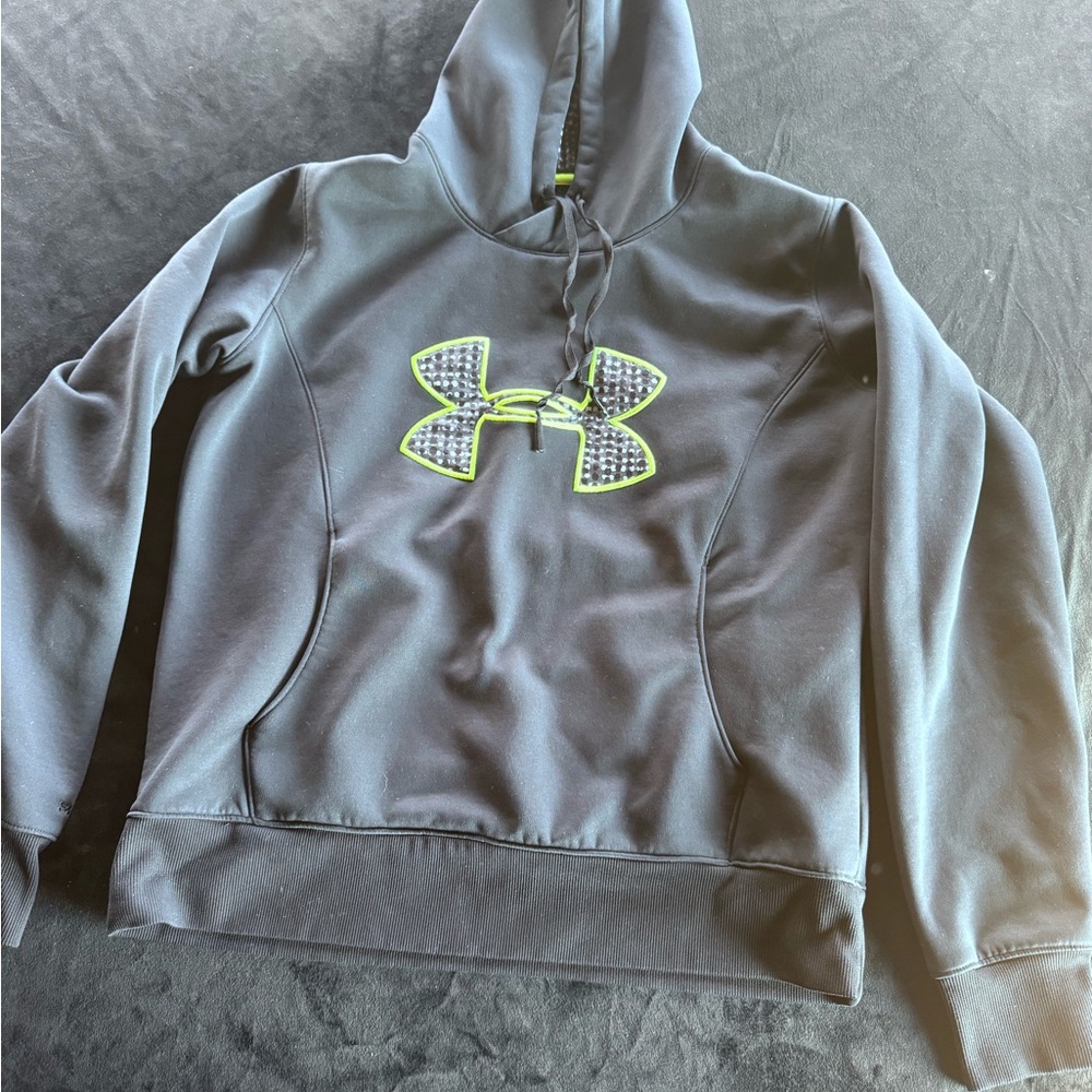 Under Armour sweatshirt with Neon Green Trim